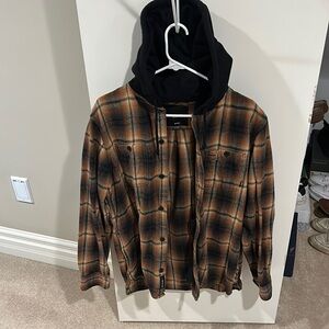 Vans Flannel Hoodie